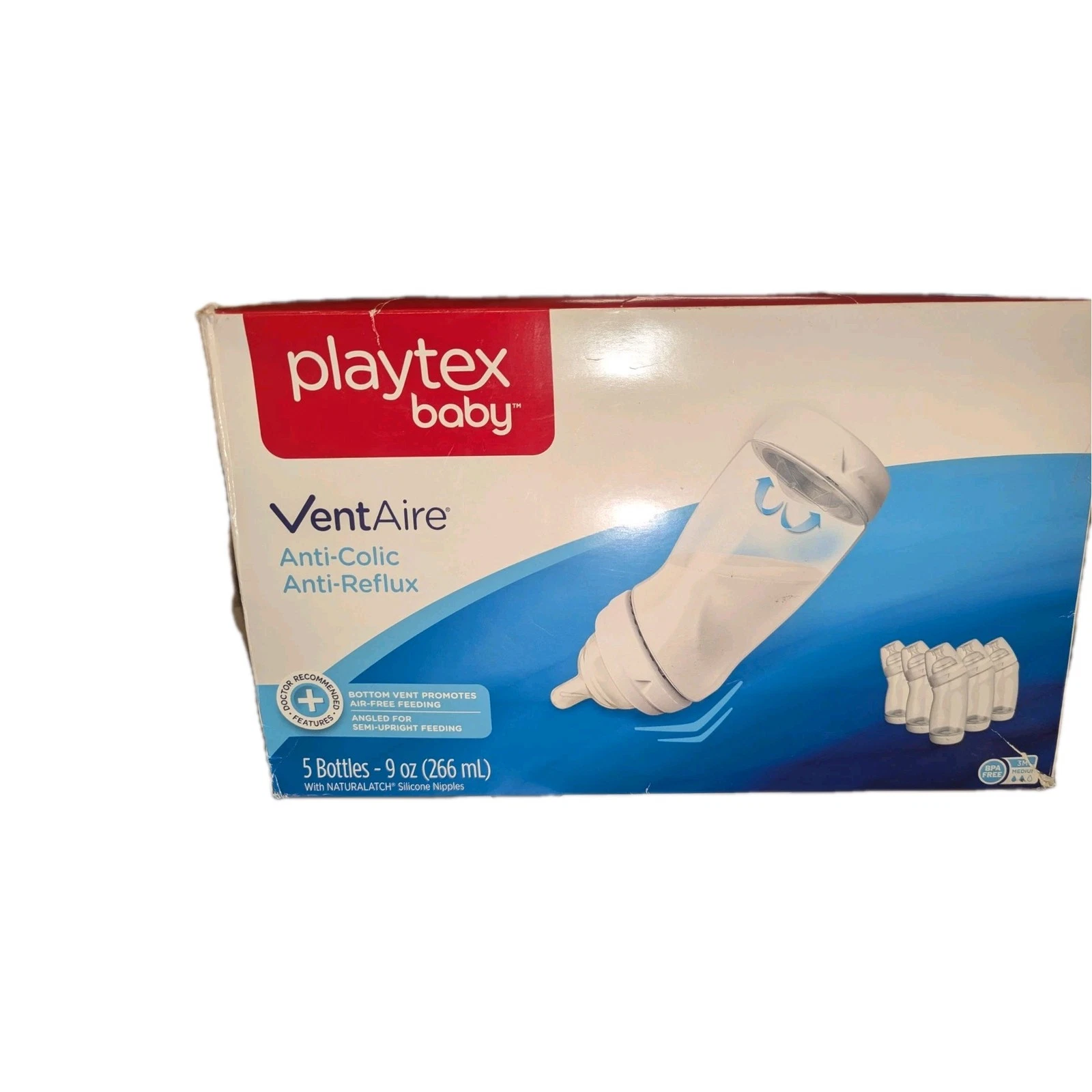 Playtex Baby VentAire 3m+ Gift Set 5 Pack 9oz Each