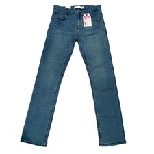 NEW Levi Strauss Blue Jeans/ Boys 18 30x30 Slim STRETCH Cotton NWT