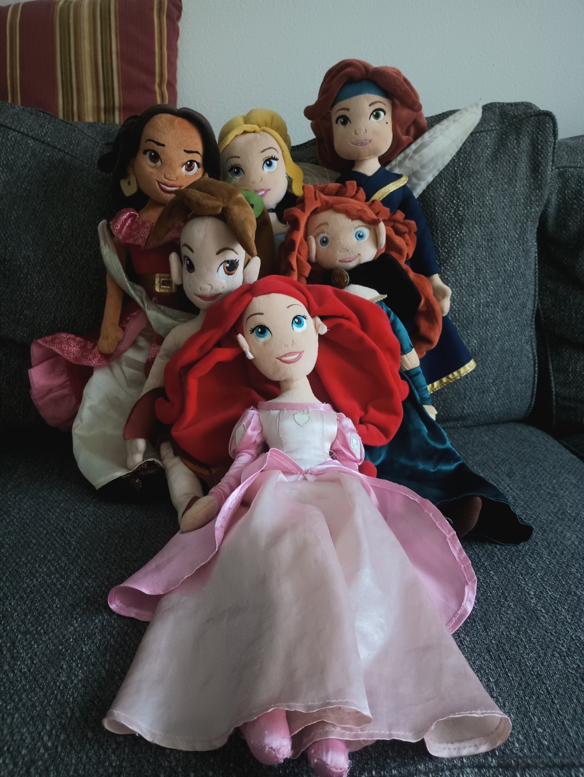 Ariel,merid,fawn, Cinderella