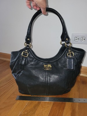 バッグ COACH Madison one shoulder bag archive Coach Vintage Madison Black Speedy Doctors Shoulder Bag Satchel