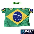 BRAZIL 2 PERSON PONCHO FLAG SHIRT SIZE VARIOUS ADULT  (V GOOD) RARE !!!