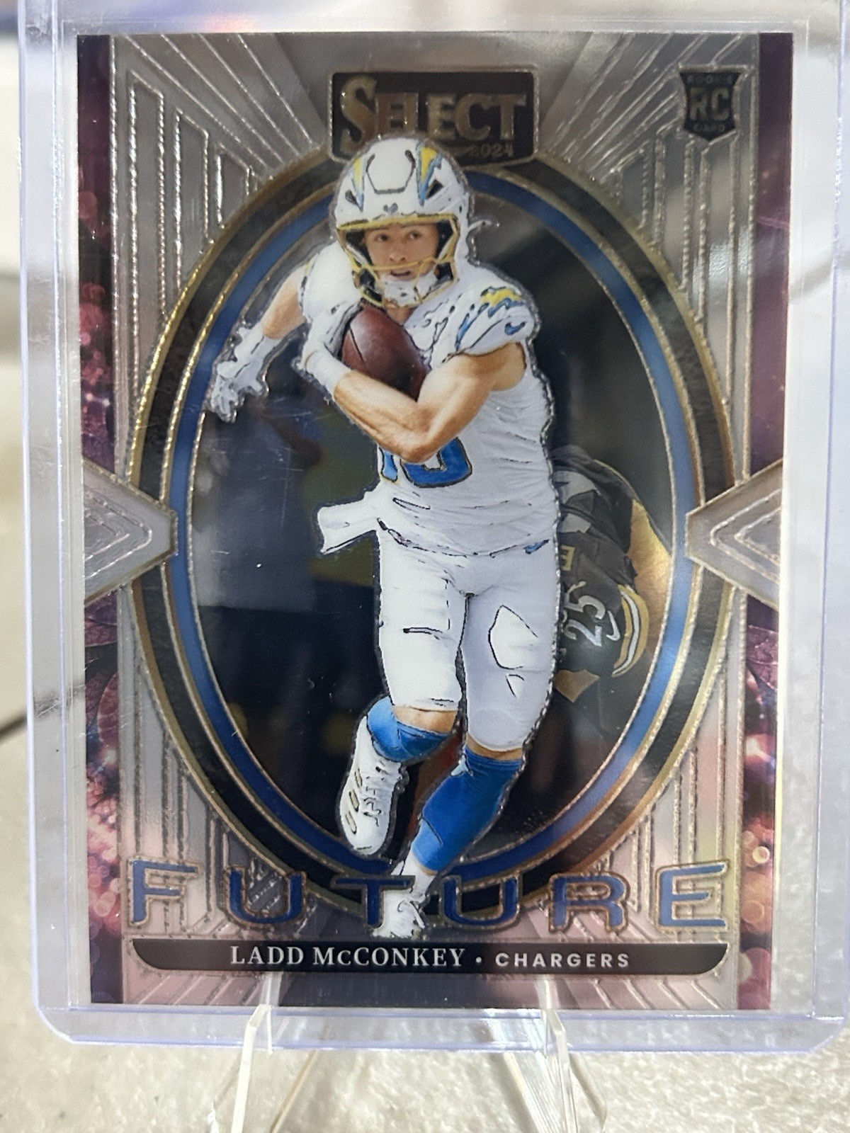 2024 Panini Select - Select Future Ladd McConkey #19 (RC)