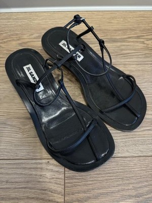 women jil sander sandals black 36