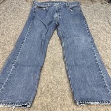 Levi  s 505 Jeans Men  s 40x30 Blue Denim Straight Leg Regular Fit Classic Vtg Y2K