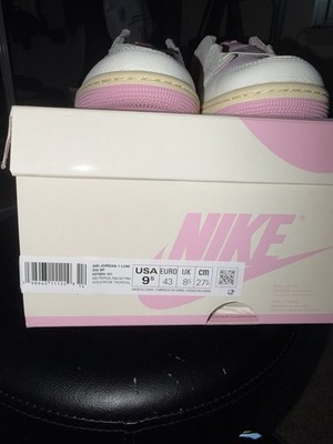 Travis Scott x Air Jordan 1 Retro Low OG 'Sail Tropical Pink'