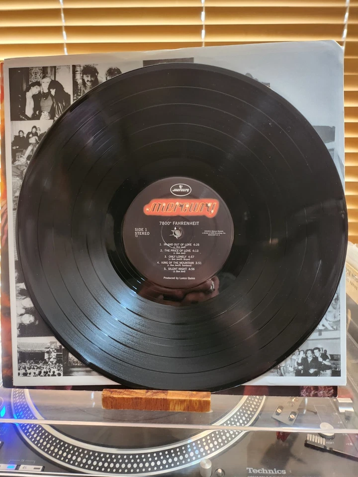 Bon Jovi, 7800 Fahrenheit, 2014 Mercury Stereo, B0021967-01, EX/EX Foto 3 de 4