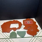 Castle Grayskull Parts Floor Platforms He-Man MOTU Vintage Trap Door Parts Lot
