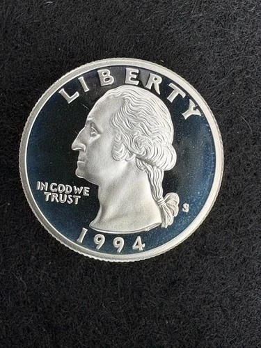 1994 S Silver George Washington Proof Quarter