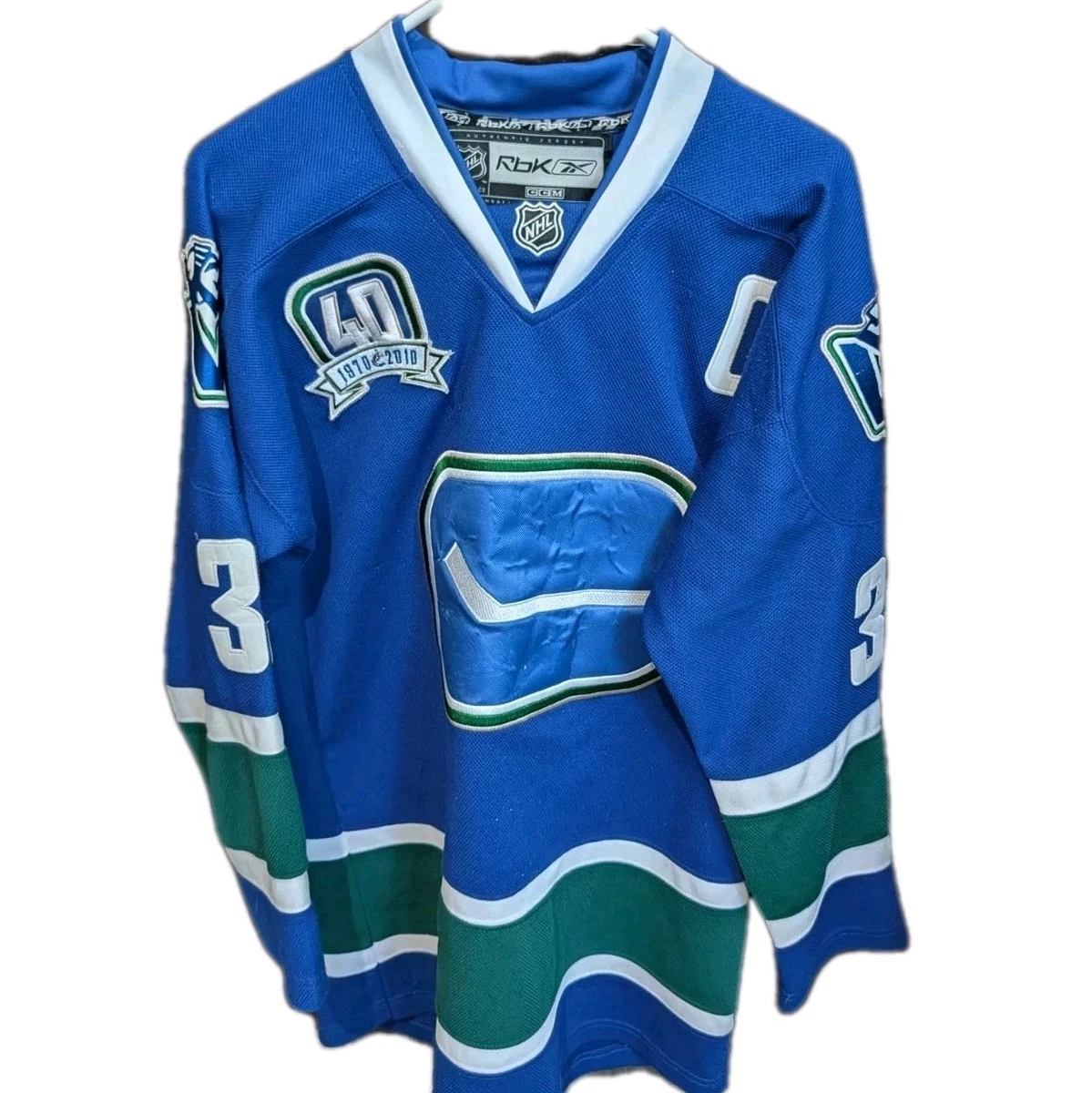 Reebok Vancouver Canucks 50 Size NHL Fan Apparel & Souvenirs for