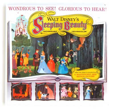 Sleeping Beauty FRIDGE MAGNET movie poster ''style S''