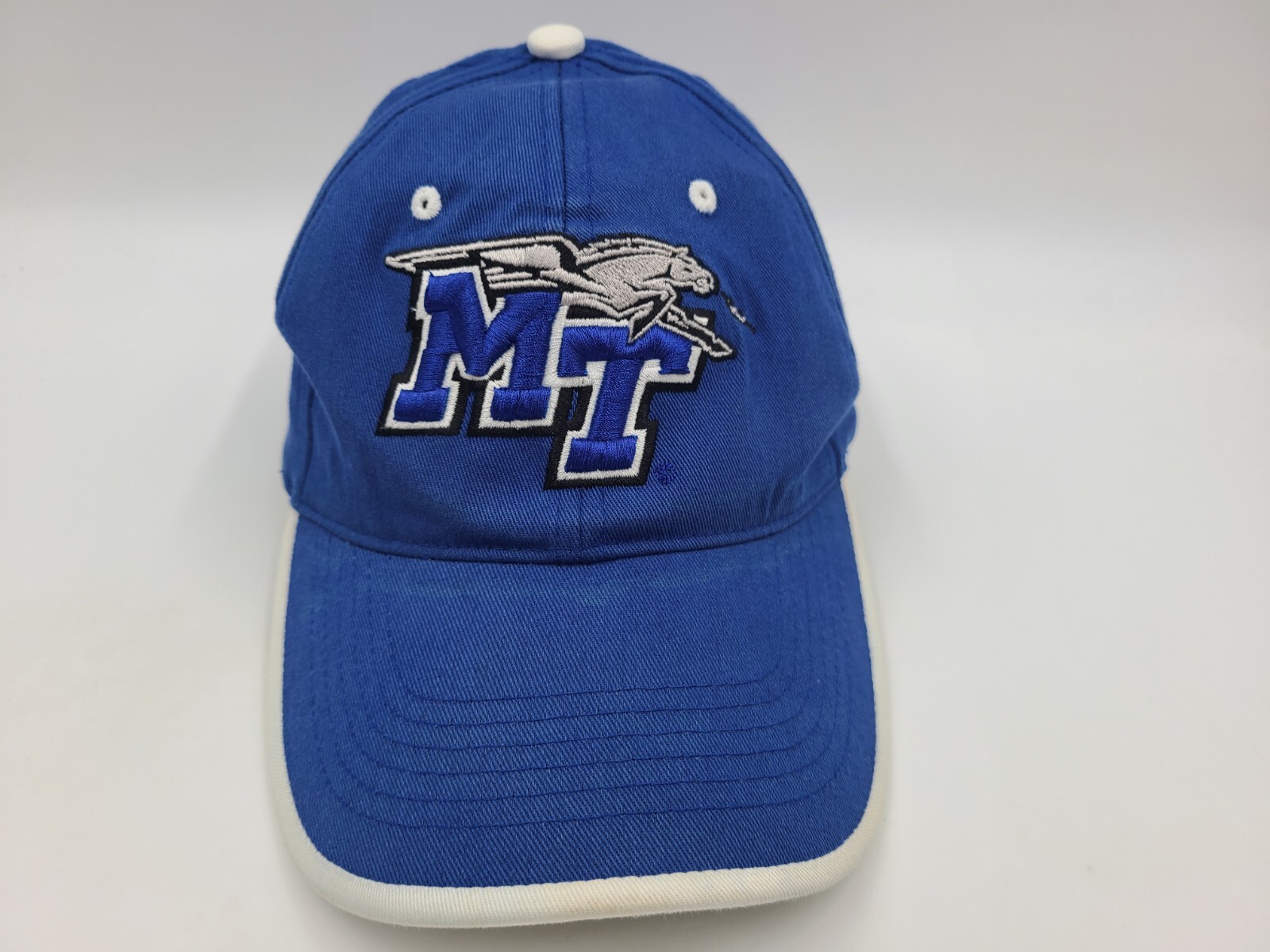 MTSU Blue Raiders NCAA Flex Fitted Hat Cap Sizes S-M  
