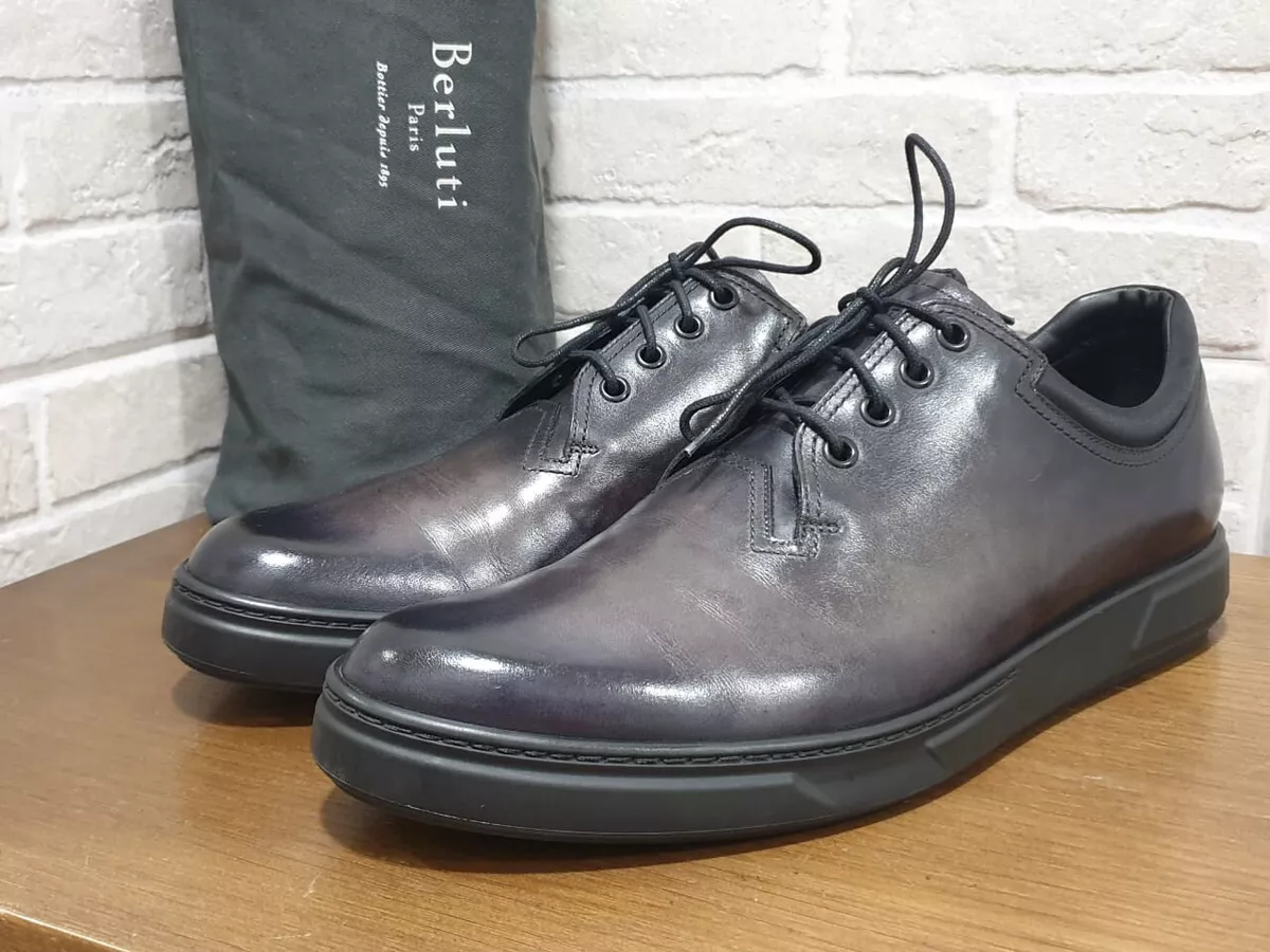 black berluti shoes