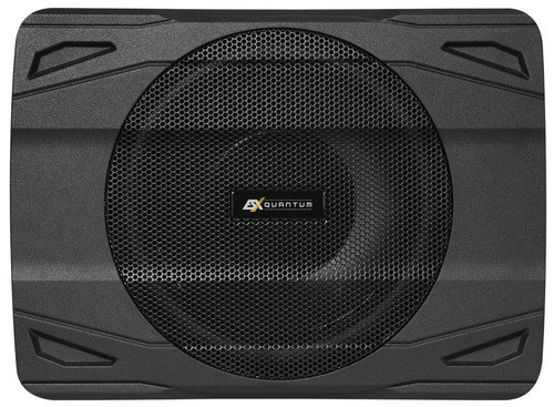 ESX Untersitz-Aktiv-Subwoofer 200 Watt Aktiv flach Auto Verstärker 20cm Q201A - Bild 4 von 5