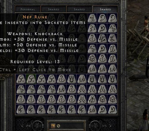 Diablo 2: Resurrected NEF Rune 🔹 Softcore D2R Items 🔹 PC - 第 1/1 張圖片