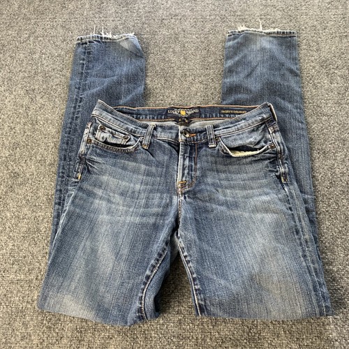 Lucky Brand Womens Jeans Sweet 'N Straight Jeans Blue Size 6/28 (Actual 30x34) - Picture 2 of 18