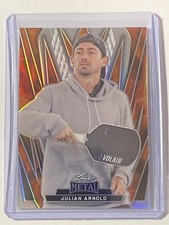 JULIAN ARNOLD 2024 Leaf Metal Pickleball #24 Prismatic Fire 27/30 (H4)