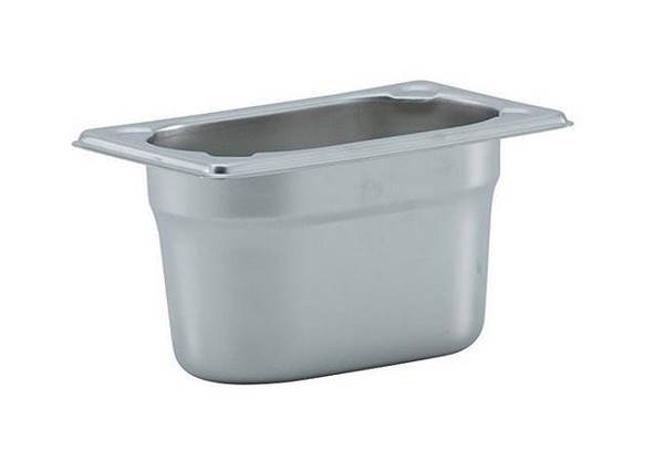 Gn 1/9 Edelstahl BehäLter Seidenmatt GastronormbehäLter Tiefe 100 Mm Gastlando-image