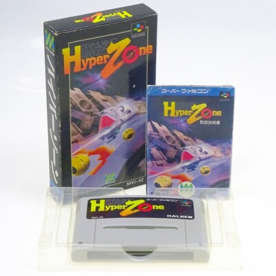 HYPER ZONE Nintendo SFC Super Famicom Japan Import NTSC-J Complete somewhat used