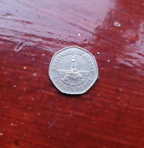 bailiwick of jersey 20p 2009 lighthouse