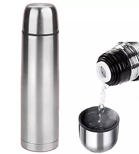 Stainless Steel Heat Water Bottle Keep Warm and Cold Coffee