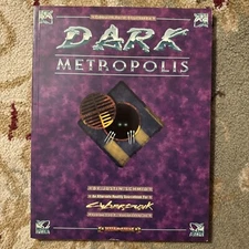 Dark Metropolis Cyberpunk RPG Sourcebook 1994 ICP 116 Ianus Games