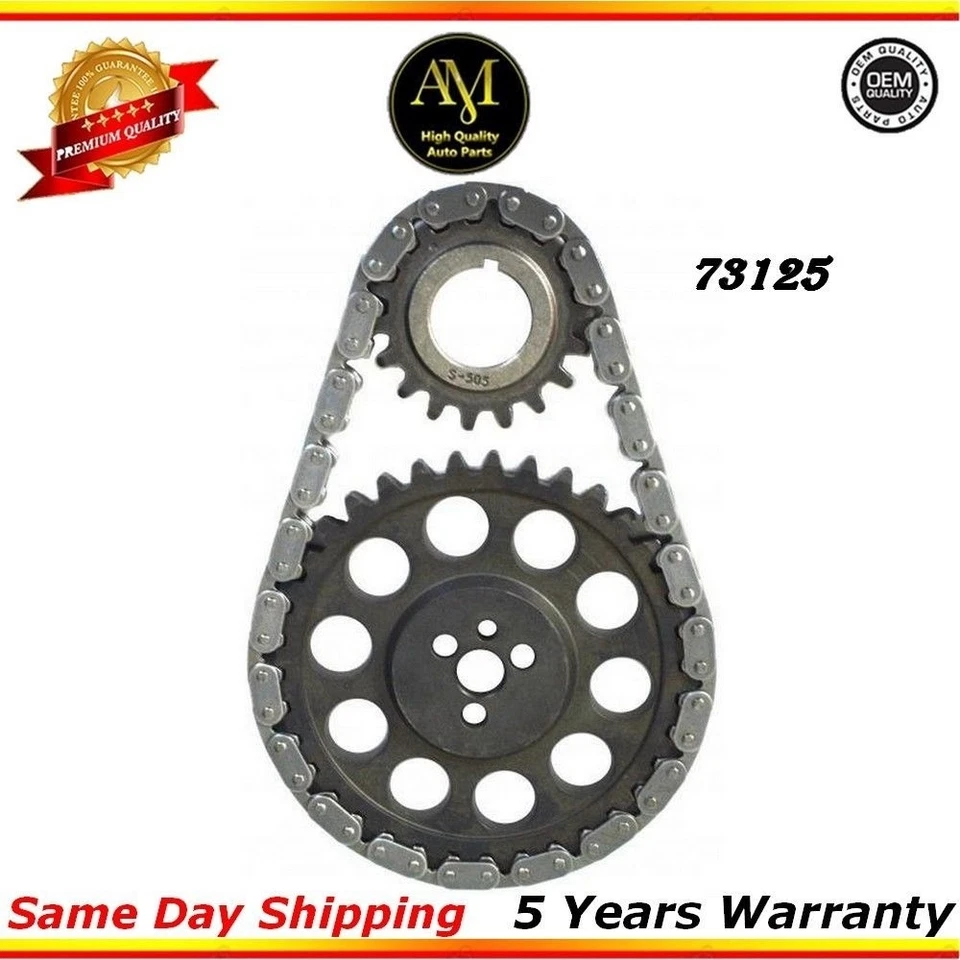 73125 Engine Timing Chain Kit for Chevrolet K1500, K2500, C1500, C2500 4.3L OHV - Image 2 of 2