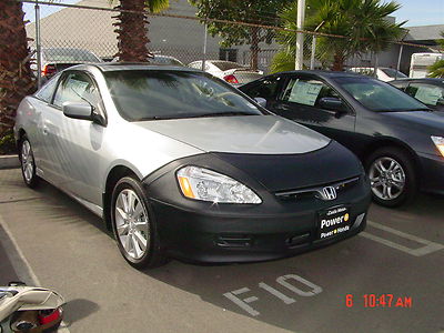 Vinyl Black Colgan Custom Fit Original Front End Mask for Select Honda Accord Models