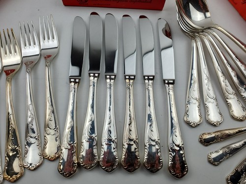 BMF 100 Immer Wieder German 24-Piece Vintage Flatware Set - Picture 3 of 9