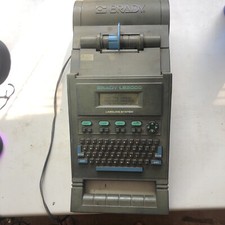 Brady LS2000 Labeling System Portable Printer, 4 Line Display TURNS ON READ