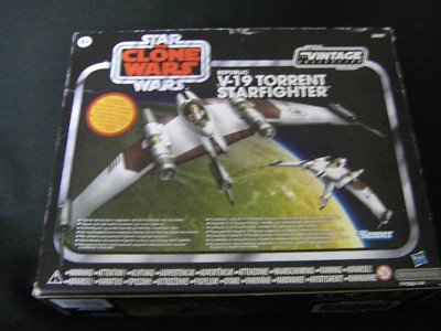 STAR WARS REPUBLIC V-19 TORRENT STARFIGHTER  VINTAGE COLLECTION