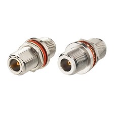 10pcs N Female to Female Bulkhead Connector Sealed Mount Adapter Converter