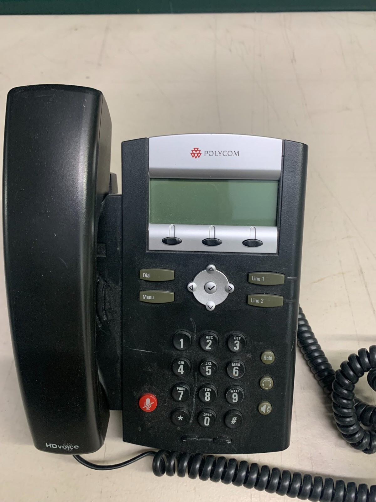 Lot of 10 RingCentral Polycom SoundPoint IP 335 VoIP Digital Desk Tele ...