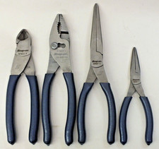 Snap-On 4pc Essential Pliers Cutters Set Blue Power - 97ACF 95ACF 47ACF 87ACF