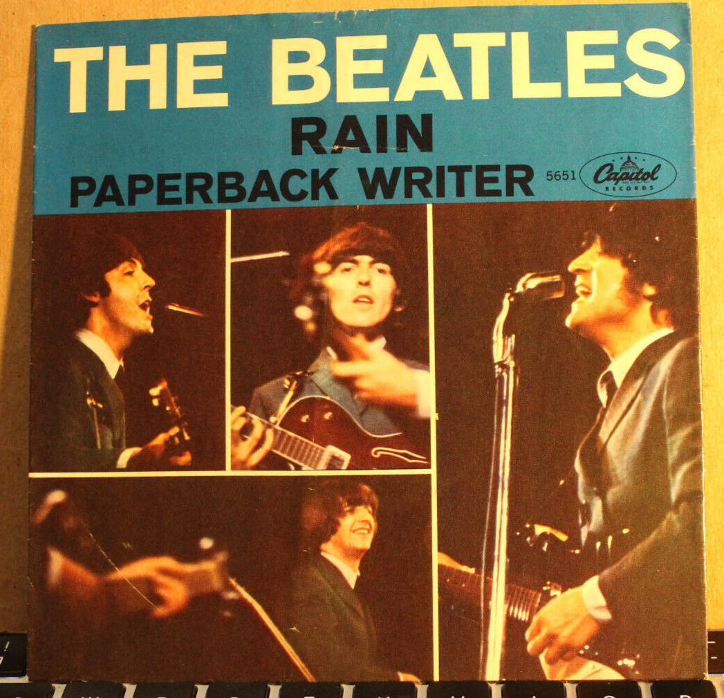 Beatles Paperback Writer / Rain/初回盤45rpm The Beatles- Paperback Writer b/w Rain - 45 Pic Sleeve #2