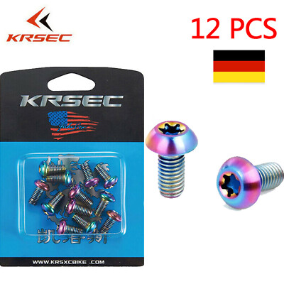 12PCS/Boxed T25 MTB Fahrrad Schwimmscheibe Bremsscheiben Schrauben for Shimano