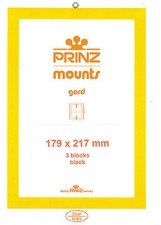 3 Prinz BLACK Mount 179 x 217 Library of Congress FREE U.S. Shipping w/$60 Order