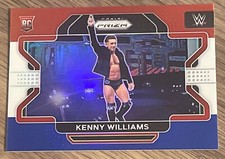 2022 Panini Prizm WWE Red White and Blue #6 Kenny Williams