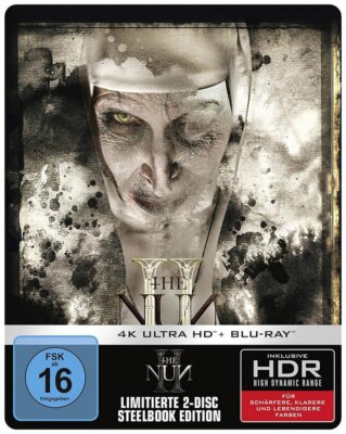 The Nun - Teil 2 -  4K Ultra HD Steelbook # UHD+BLU-RAY-NEU
