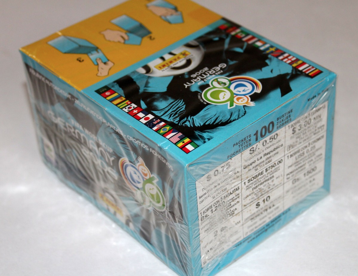 Panini Sticker World Cup WM Germany 2006 06 – 3 x Box