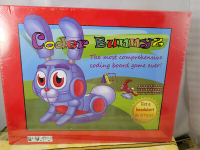 Coder Bunnyz The Most Comprehensive STEM Coding Board Game Ever! New and Sealed