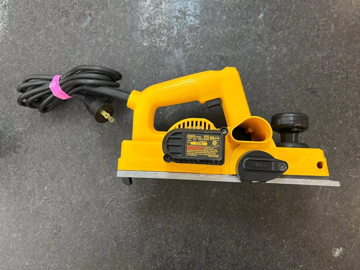 DEWALT D26676 3 1 4in Portable Hand Planer Tested works