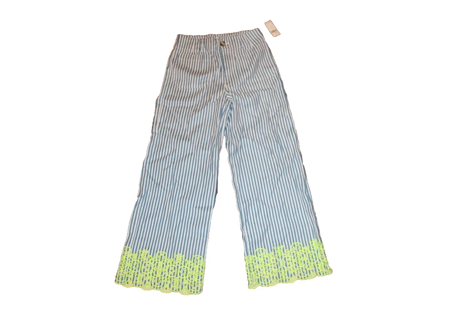 Anthropologie By Maeva The Colette Pantalones Cortos Pierna Ancha Bordados Talla 4 Nuevos Foto 2 de 4