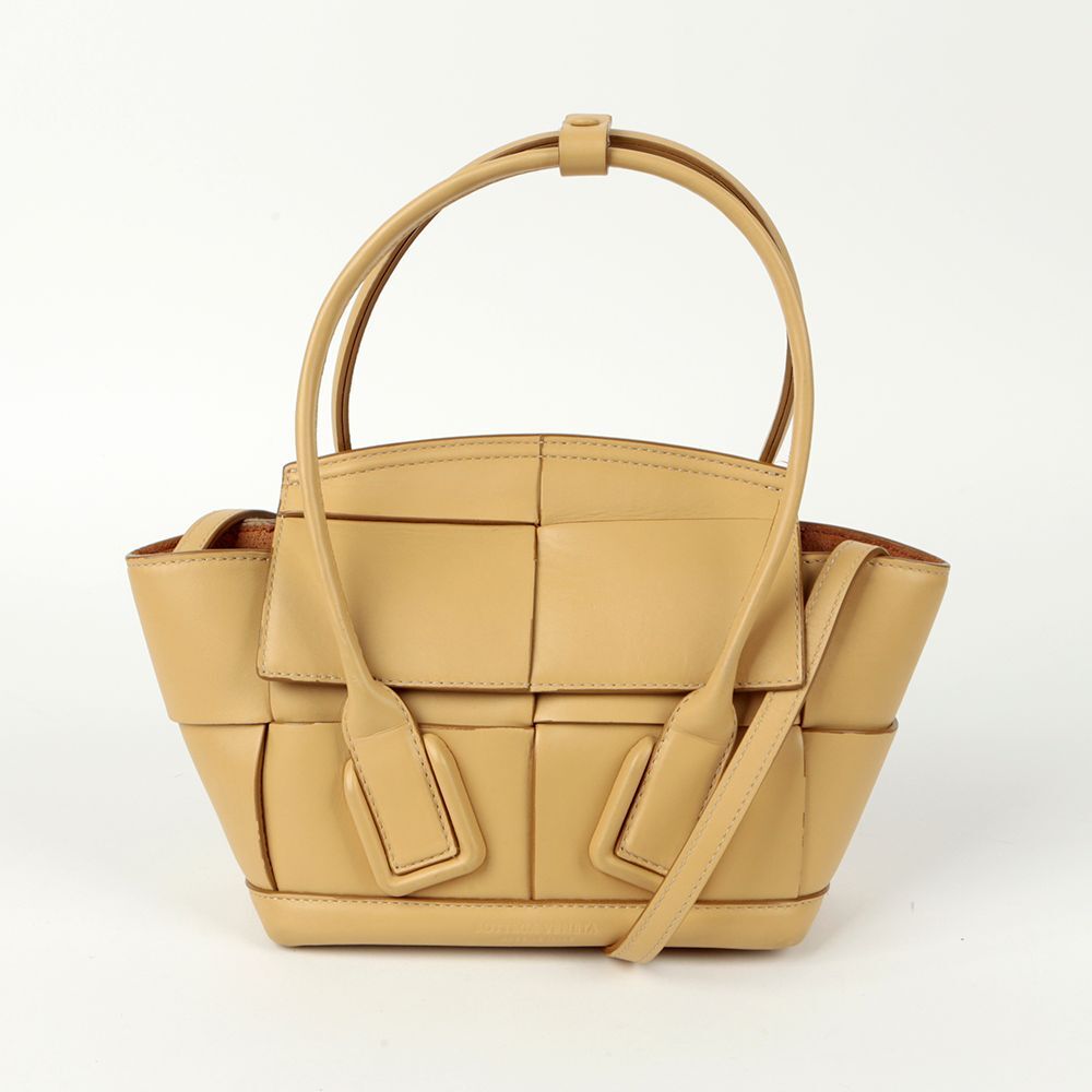 Bottega Veneta Mini Tote Shoulder Bag in Intrecciato Leather