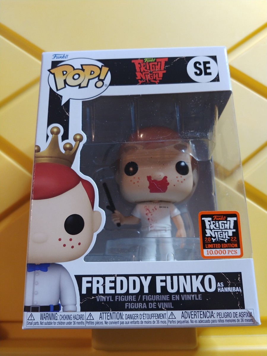 Freddy Funko As Hannibal Lecter Funko Pop! Fright Night LE 10000