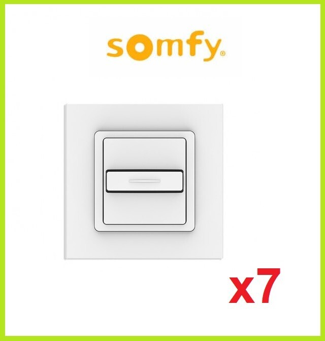 Inverseur filaire Smoove Uno WT Somfy 1800508A pour motorisation de volet roulant