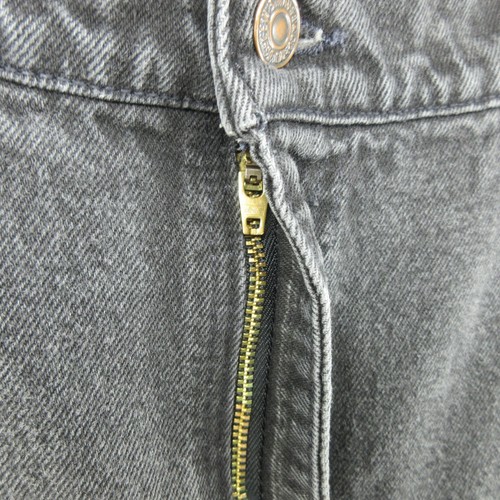 Jeans vintage Levis uomo 40x30 (adatto 38x29) nero 560 larghi conici made in USA anni 90 - Foto 5 di 16