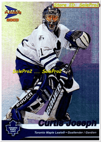 100++ CURTIS JOSEPH SINGLES INSERT JERSEY SIGNATURE LIMITED LOT .. YOU PICK LIST - Picture 78 of 86