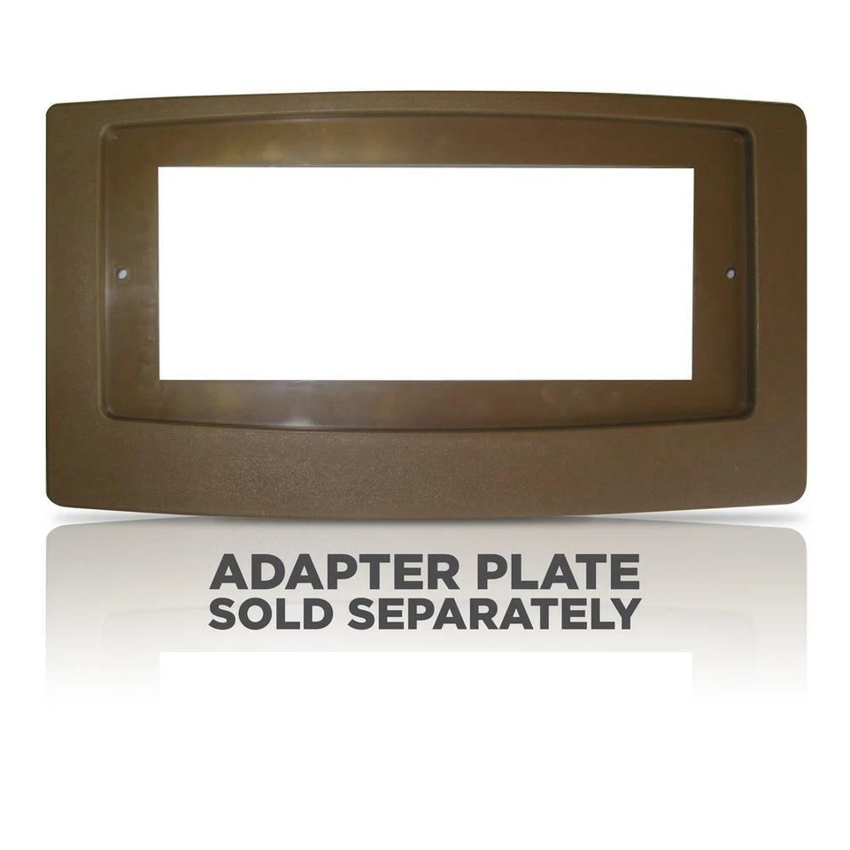 Ventilador de refuerzo Suncourt Smart Register ajuste al ras marrón bajo voltaje 5 velocidades de ventilador Foto 3 de 4