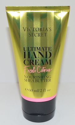 VICTORIA'S SECRET FRESH CITRUS ULTIMATE HAND CREAM BODY LOTION 2 OZ SHEA BUTTER