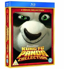 Brand New! Kung Fu Panda Collection (Blu-ray Disc, 2011, 2-Disc Set)
